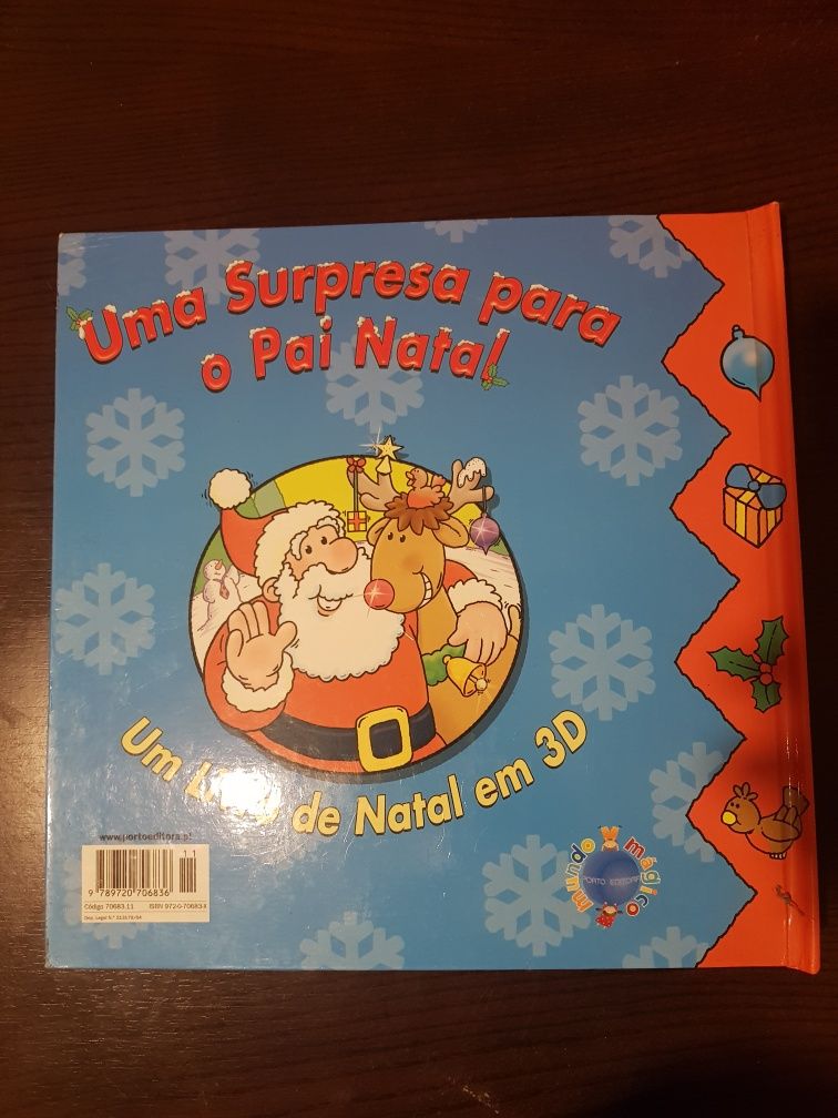 Livro "Uma surpresa para o Pai Natal"