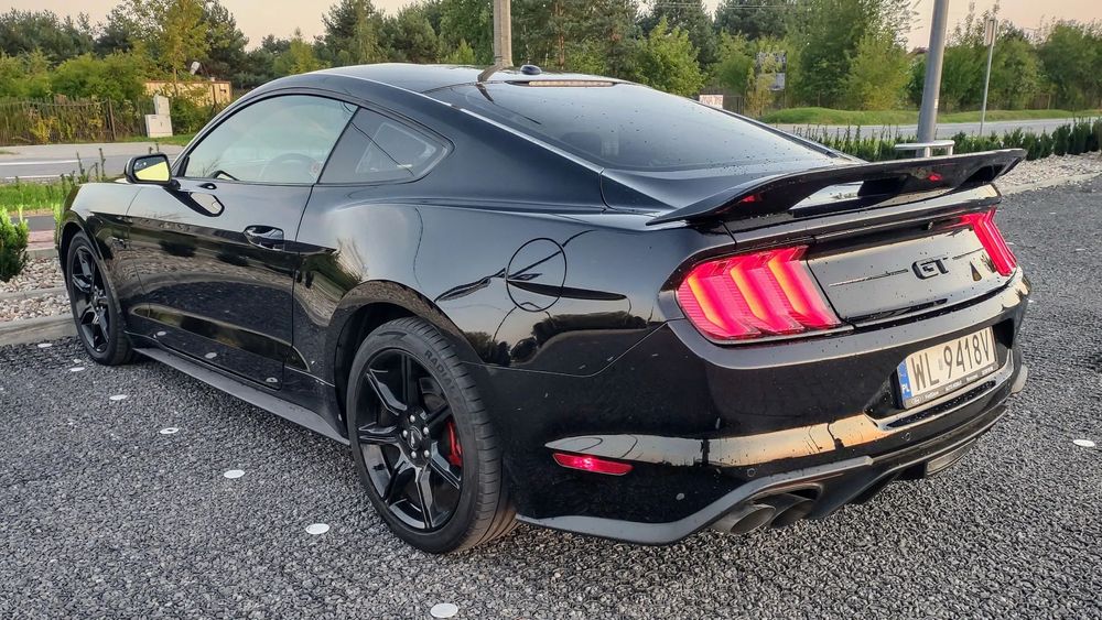 Ford Mustang 2019 Mustang GT 460 KM 63 tys km aktywny wydech, cyfrowe zegary, skóry