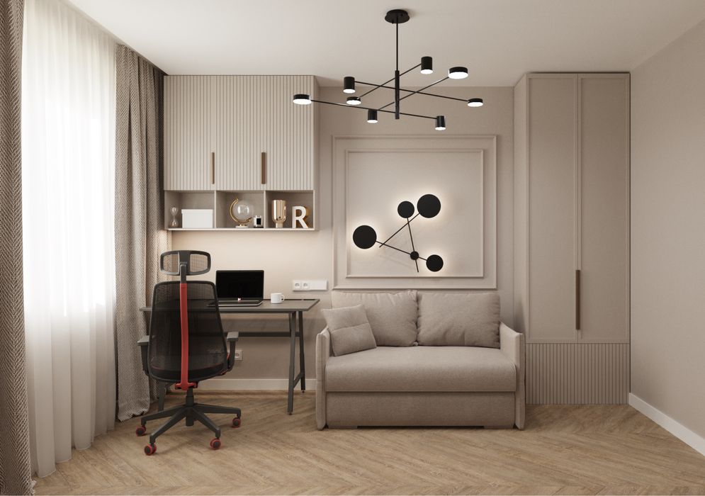 Дизайн інтер’єру “під ключ” – красиво, зручно, продумано.