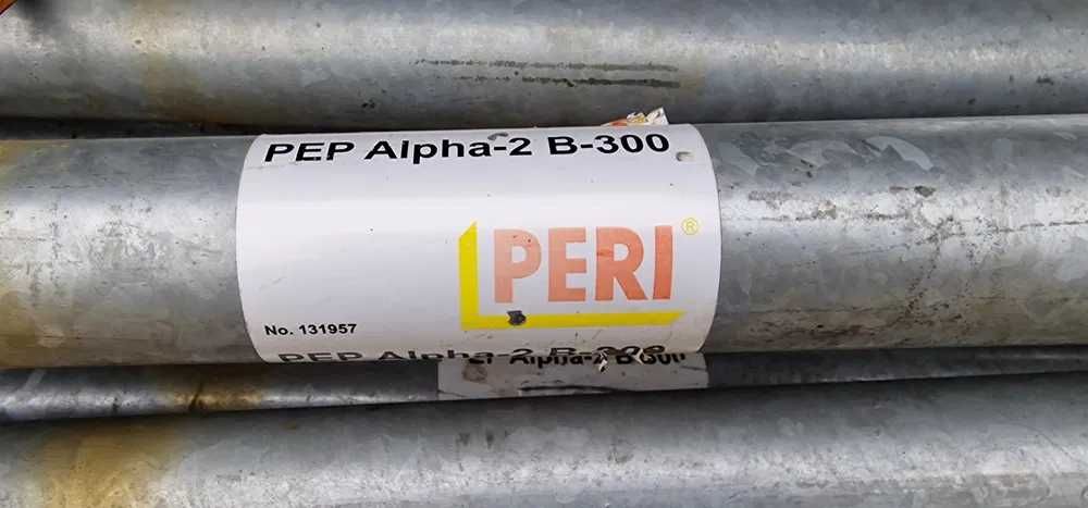 Stemple peri 3m podpory budowlane szalunki sztyce ocynkowane