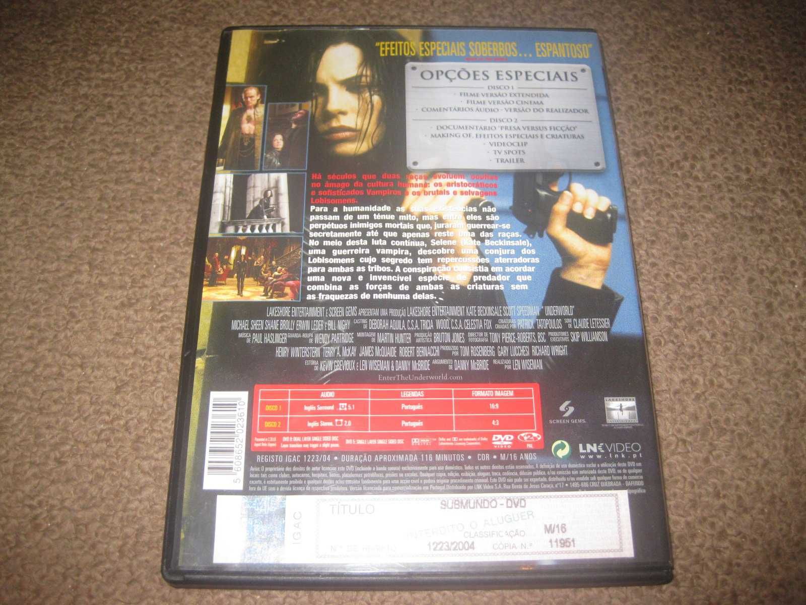 "Underworld - Submundo" numa Edição Especial com 2 DVDs