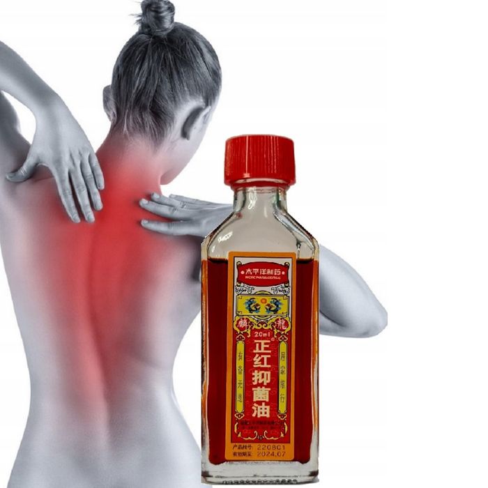 CHIŃSKI olejek szafranowy przeciwbólowy do masażu 20ml