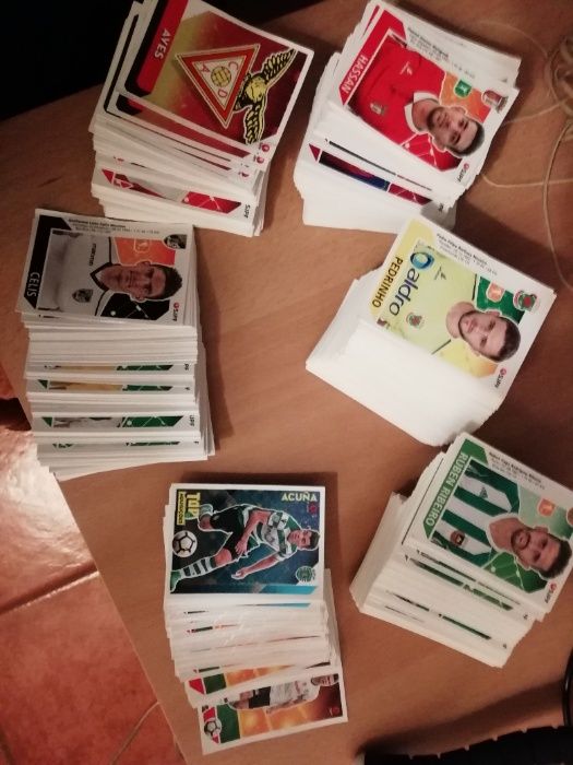 Cromos de Futebol 17/18 liga nós