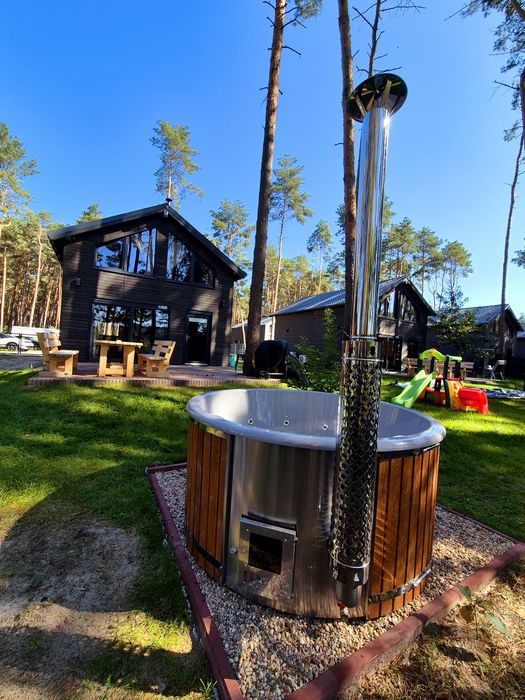 LakeHouse Lubiatów Domy nad jeziorem jacuzzi sauna Sława Sylwester