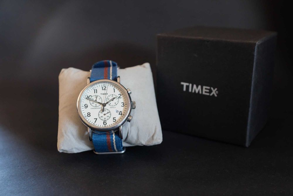 Zegarek Timex Weekender Chrono Oversized. Stan doskonały!