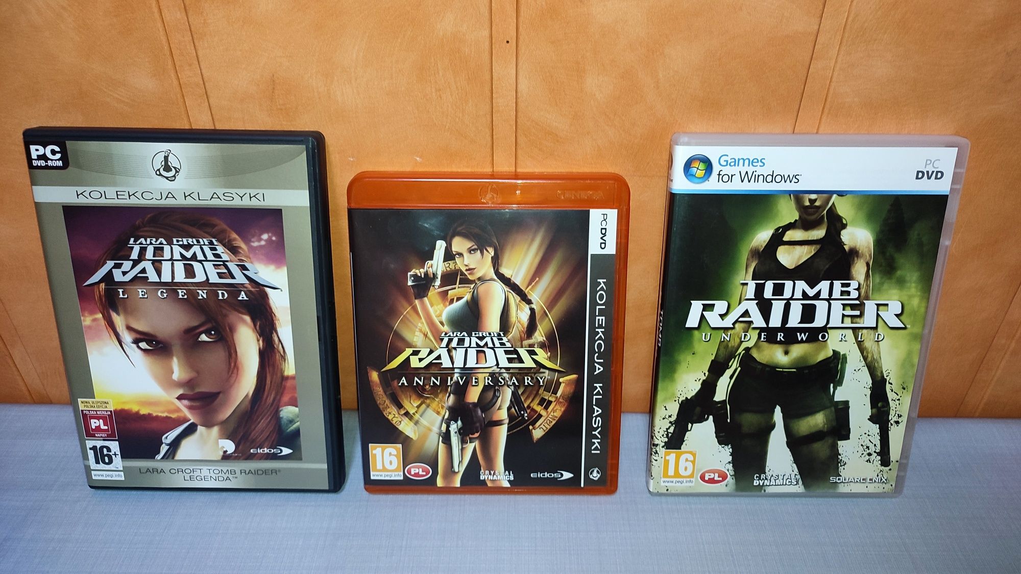 Gra PC Tomb Raider 3 Części Legenda Underworld Anniversary