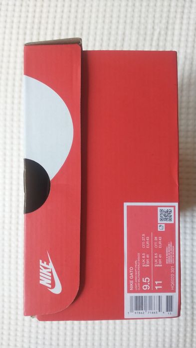 Кросівки для залу,футзалки nike gato.розмір 43 (27 см).нові.