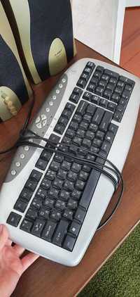 Клавіатура А4tech + мишка genius
