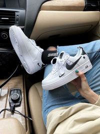 Женские кроссовки Nike Air force 1 low / Найк Аир Форс белые 37 38 39