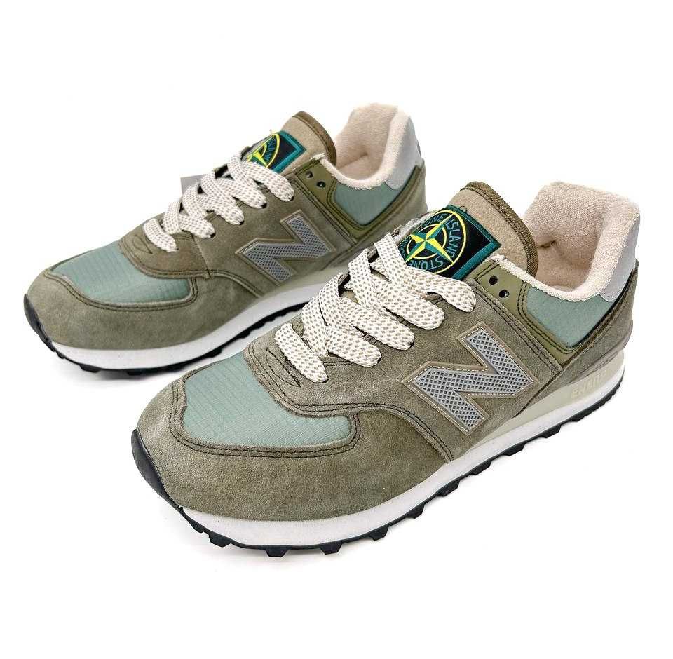 New Balance 574 Legacy Stone Island (хакі)