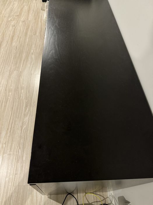 Aparador preto wengue maciço