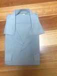 Camisa militar azul claro