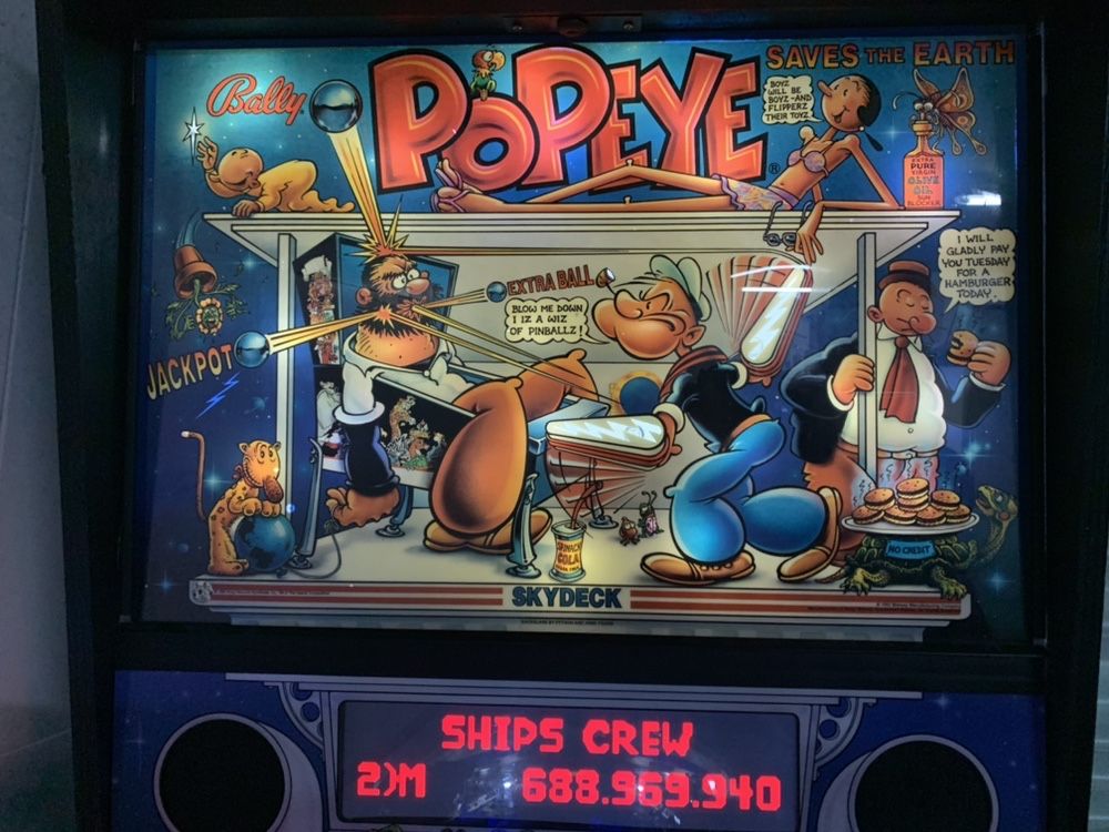 Pinball Flipper Popeye