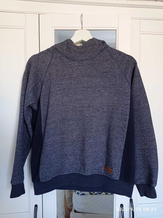 Bluza z kapturem dla chłopca wkładana granatowa Cool Club 158 cm