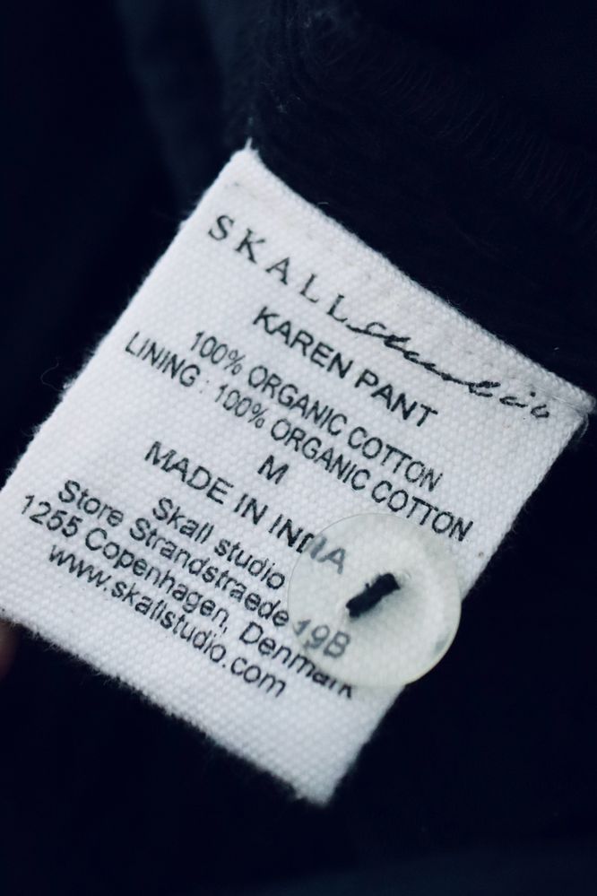 Skall Studio Karen pants sztruksowe spodnie