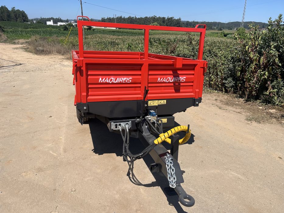 Reboque agricola tribasculante 1500kg