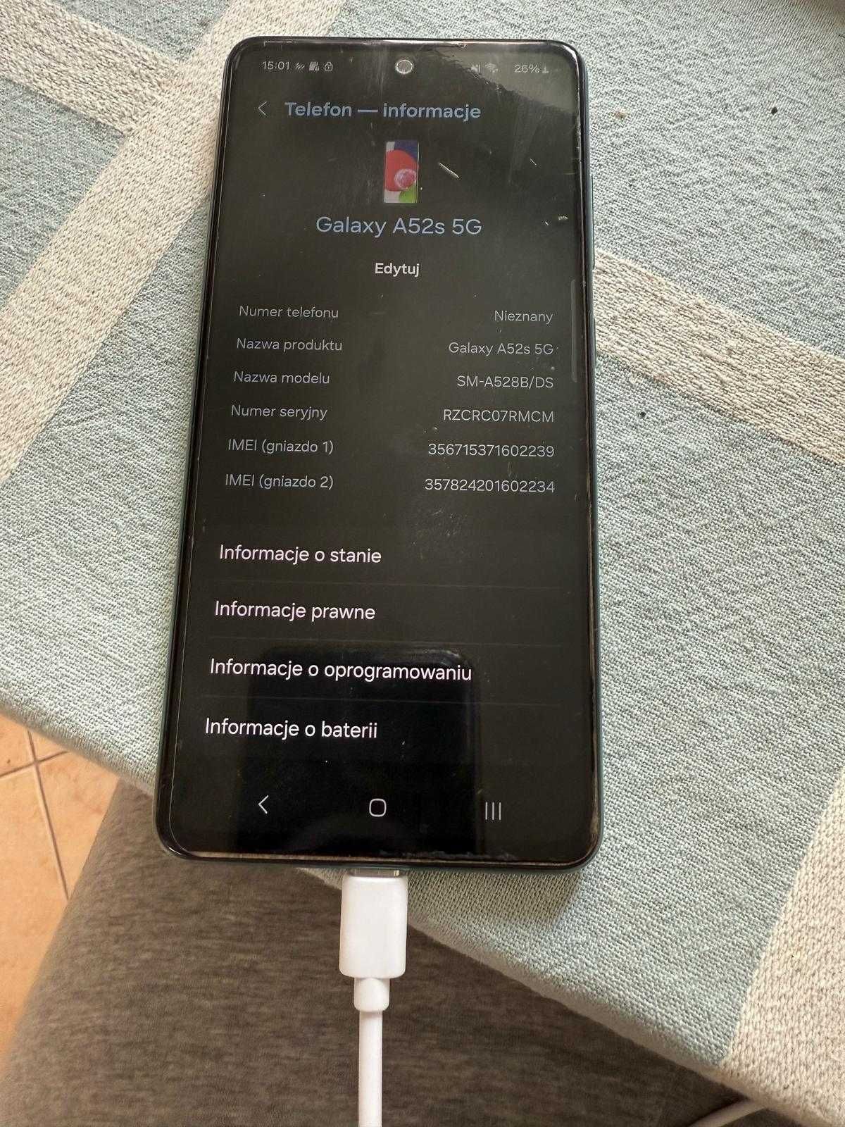Sprzedam Samsung Galaxy A52s 5g