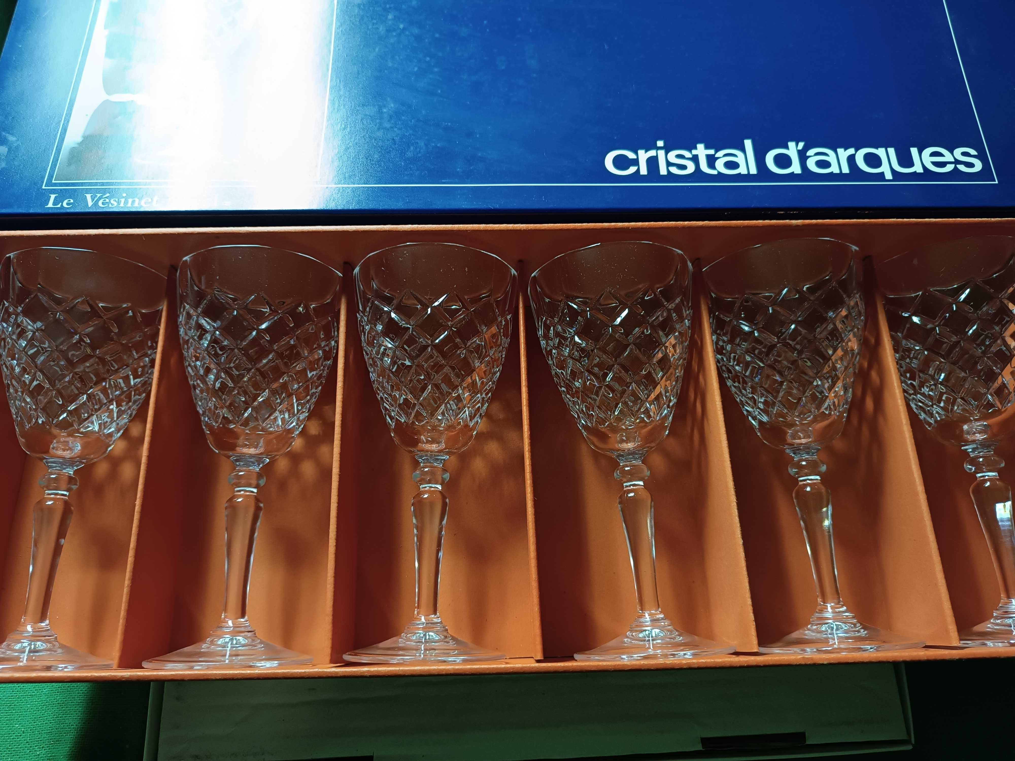 Conjunto Copos  26cl Cristal D'arques