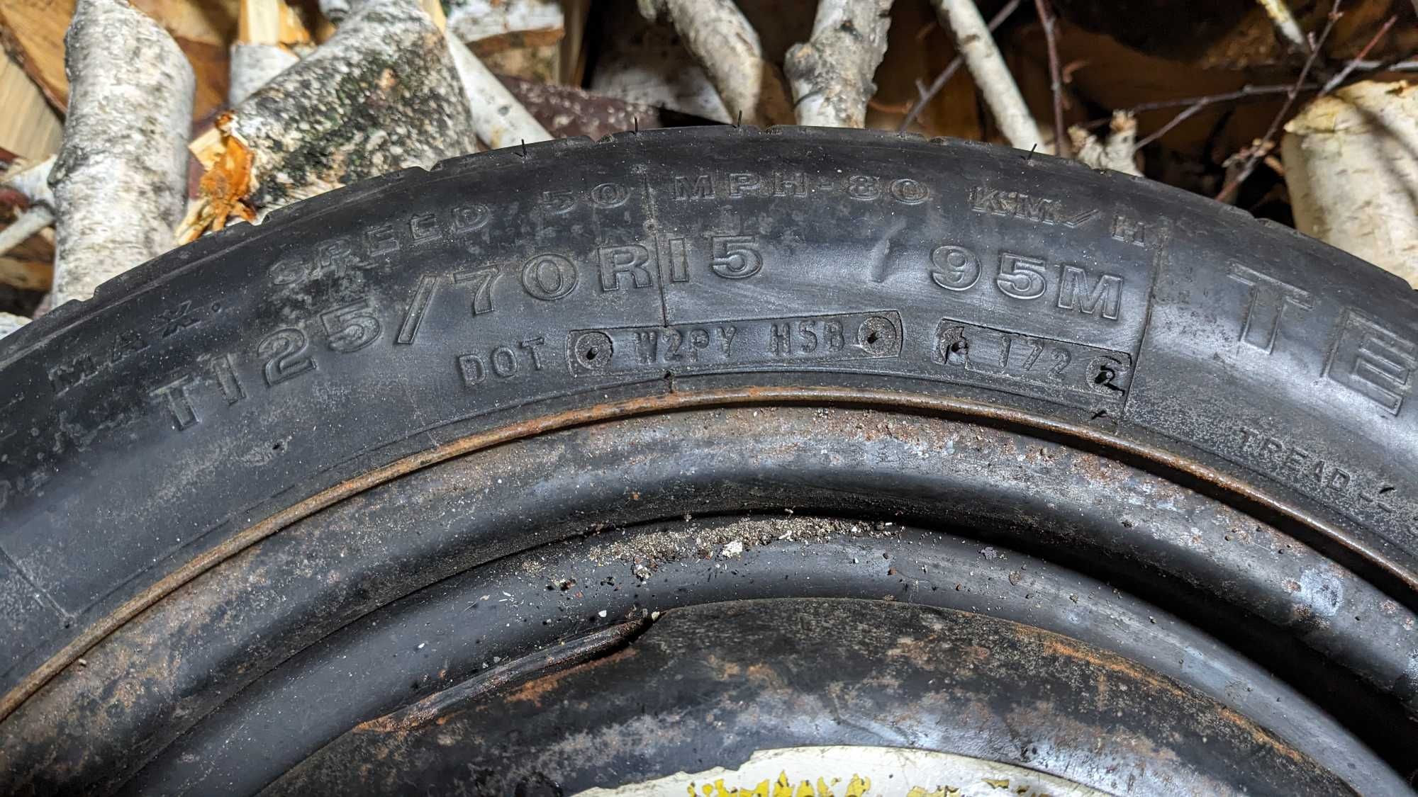 Докатне колесо від пассата б4 125/70 r15