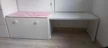 Stuva Ikea dwa biurka + skrzynia