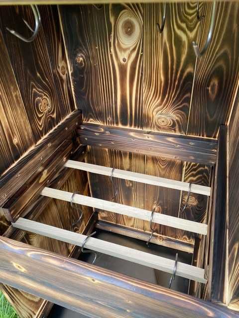 DUŻA Tradycyjna  wędzarnia ogrodowa IMPREGNOWANA Cały zestaw+ Gratisy