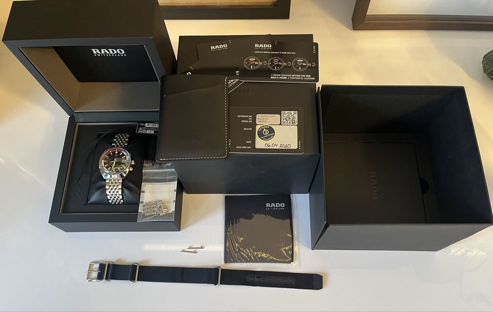 Rado Captain Cook mk II Automat full set-Limitowany i zadbany