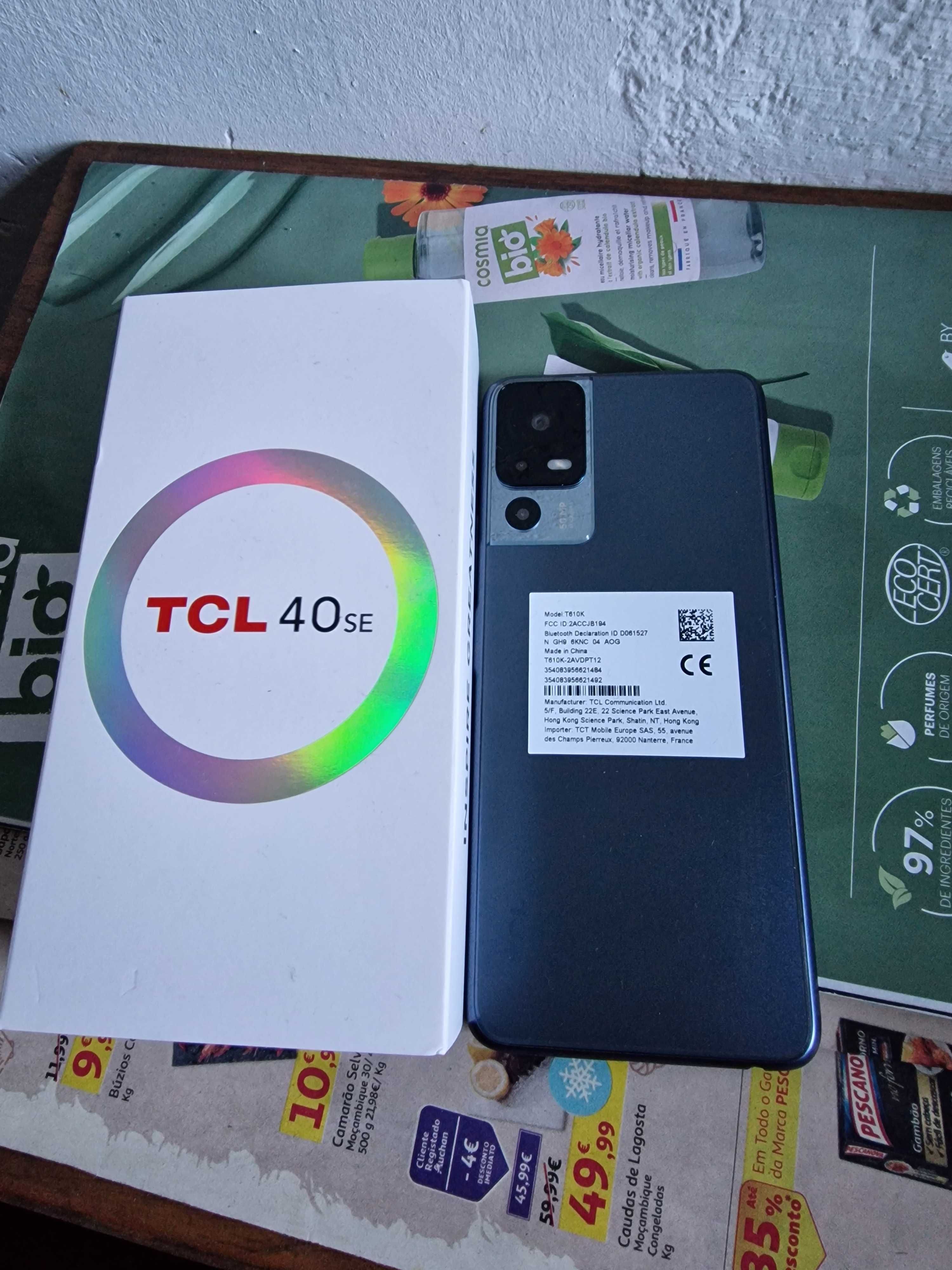 Tcl 40Se como novo 4gb+4gb e 128gb