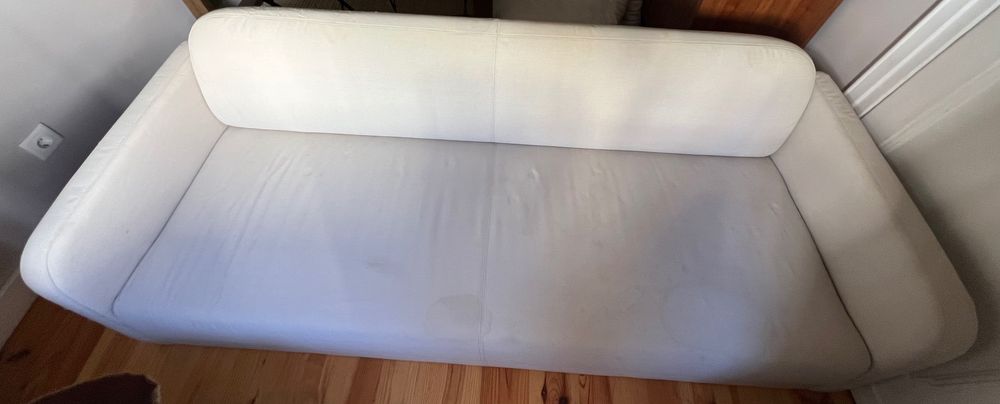 Sofa bege Linanas ikea