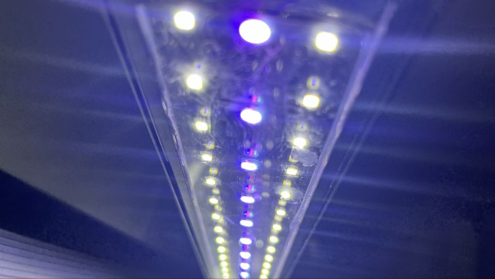 Iluminação led aquário 120 - 150cm