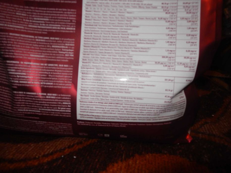 Wyprzedaż->TREC GAINER XXL 3000G SOLID MASS czekolada na masę ,białko!