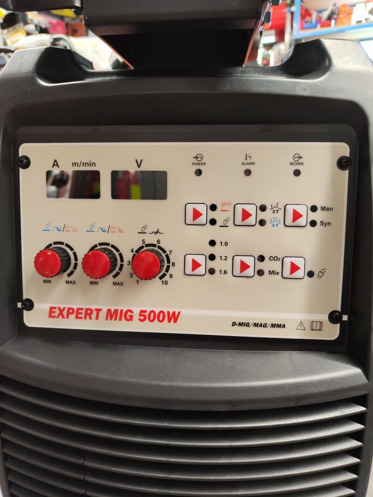 Półautomat spawalniczy 500A MIG IDEAL Expert MIG synergia alu