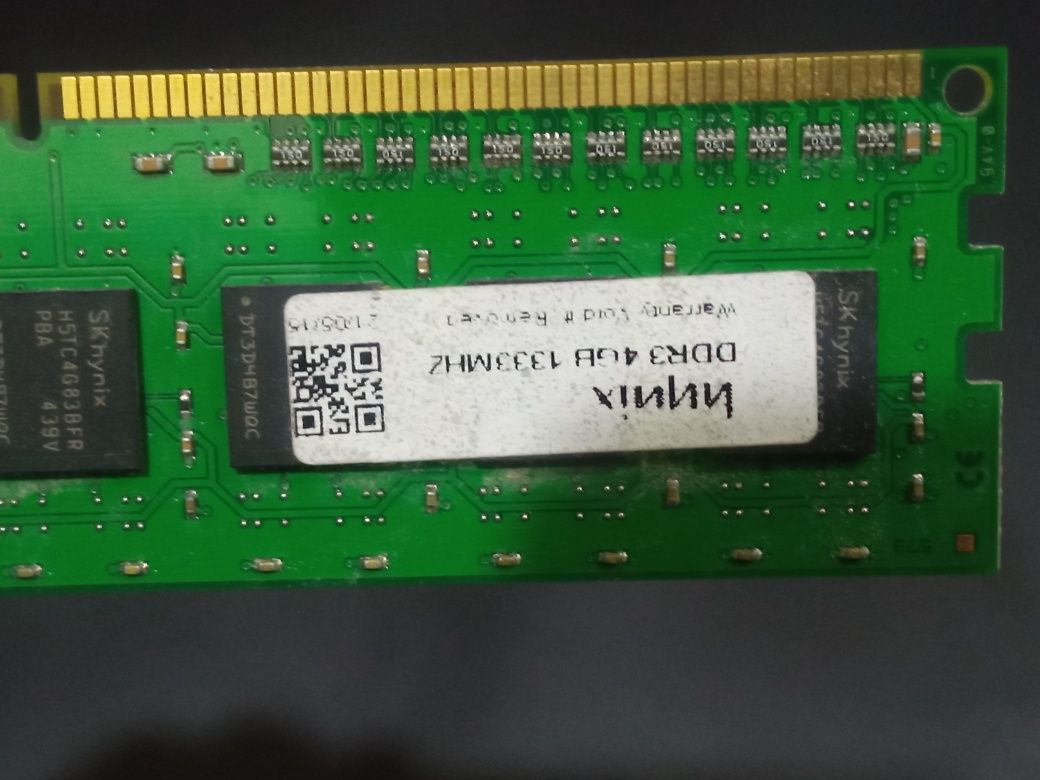 Оперативная память ddr3 4gb 1333mh hunix