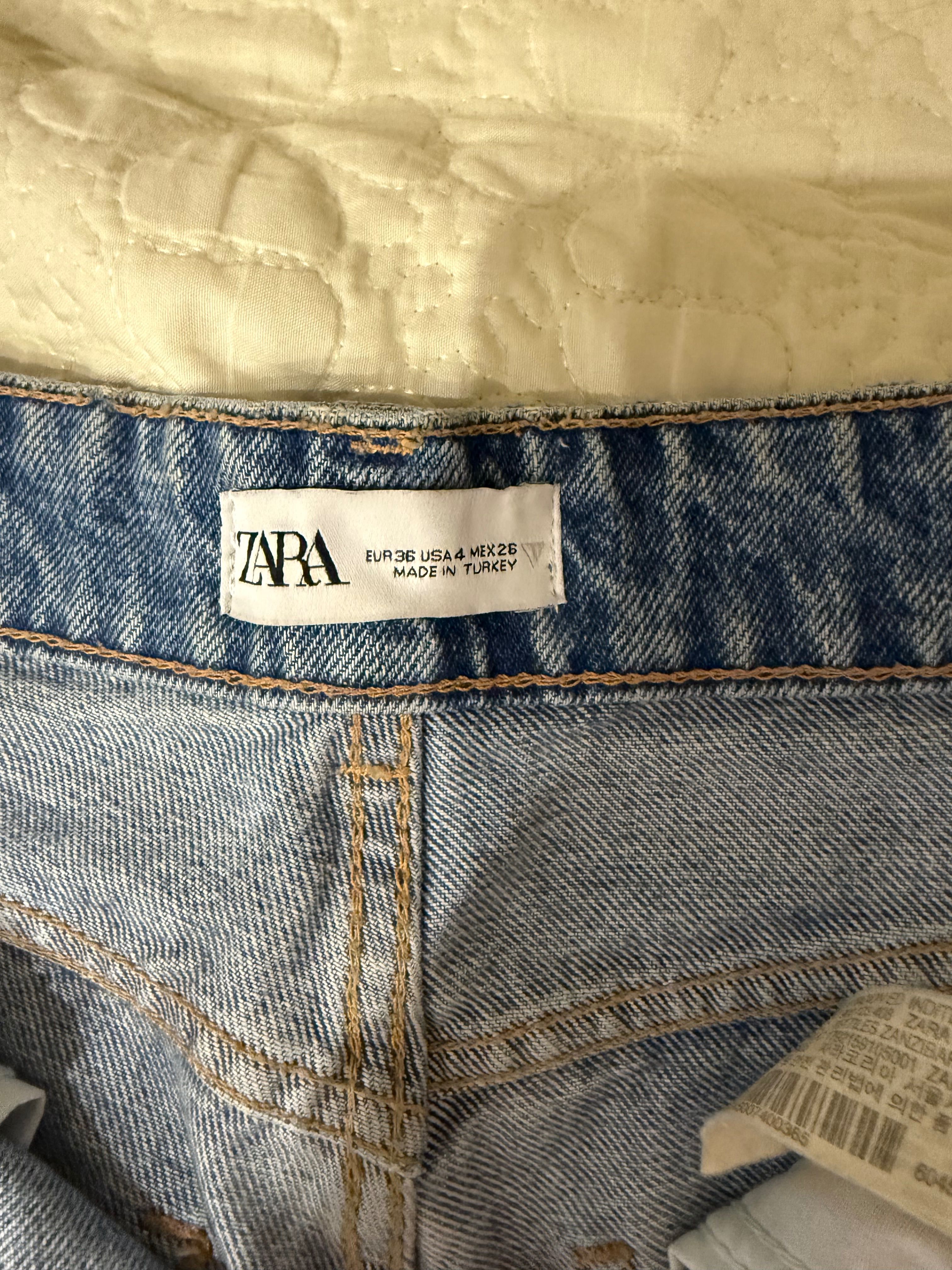 Джинсові жіночі шорти Zara