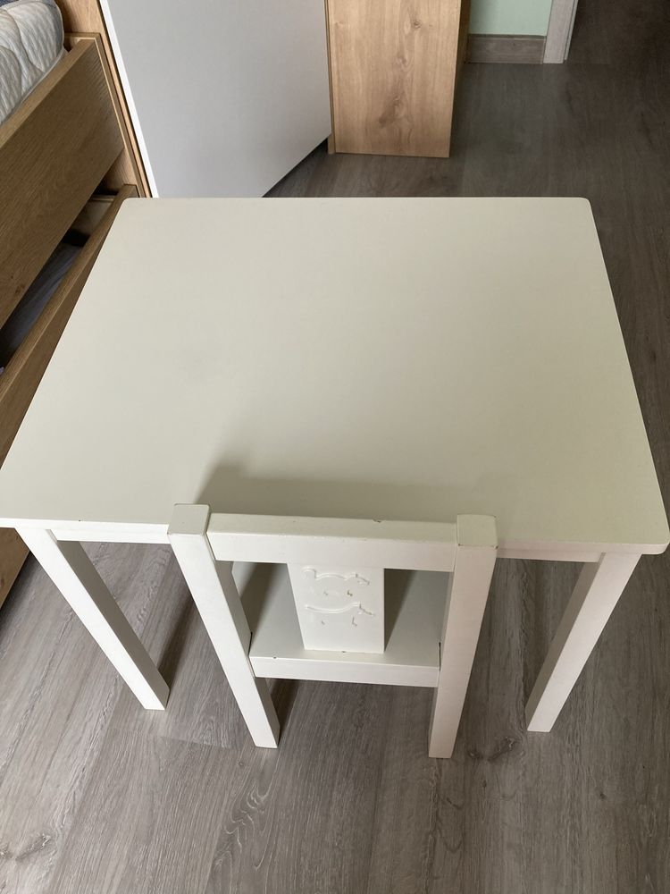 Ikea KRITTER stolik i krzeselko