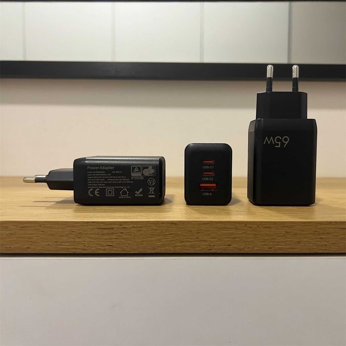 швидка зарядка 65W GAN 2  блок зарядки 65W