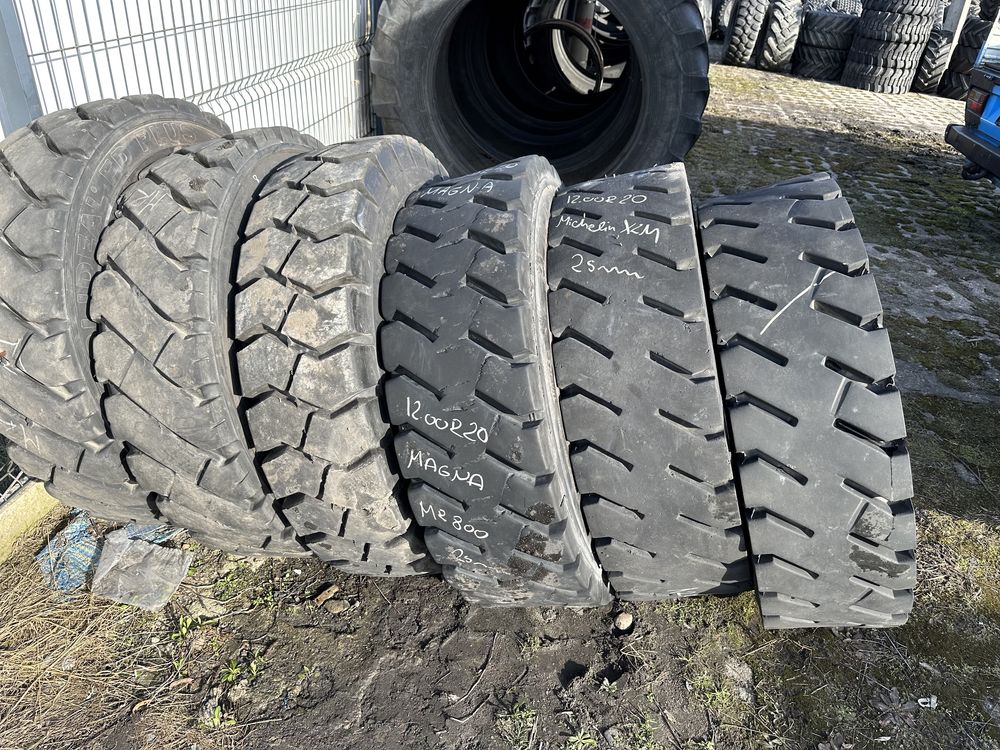 Opony 12.00-20 12.00r20 Michelin Magna Solideal