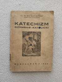 Katechizm rzymsko-katolicki stary zabytkowy 1946 Ks. Szafrański PRL