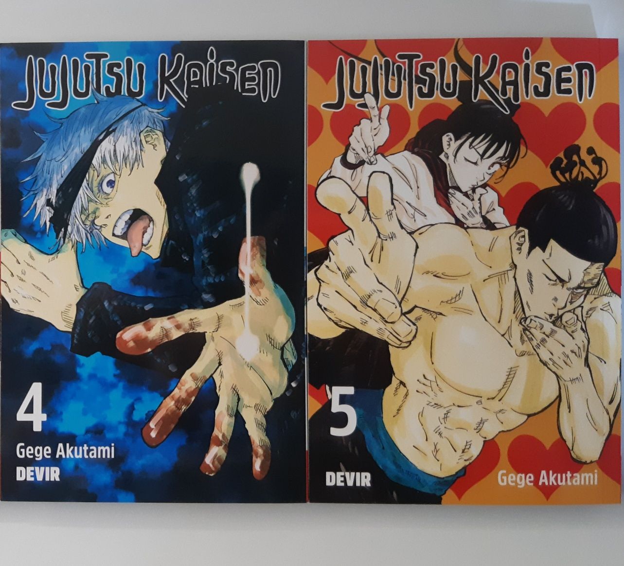 Jujutsu Kaisen, volumes 4 e 5 (Português)