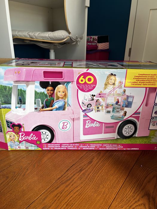 Kamper Barbie Duży Zestaw