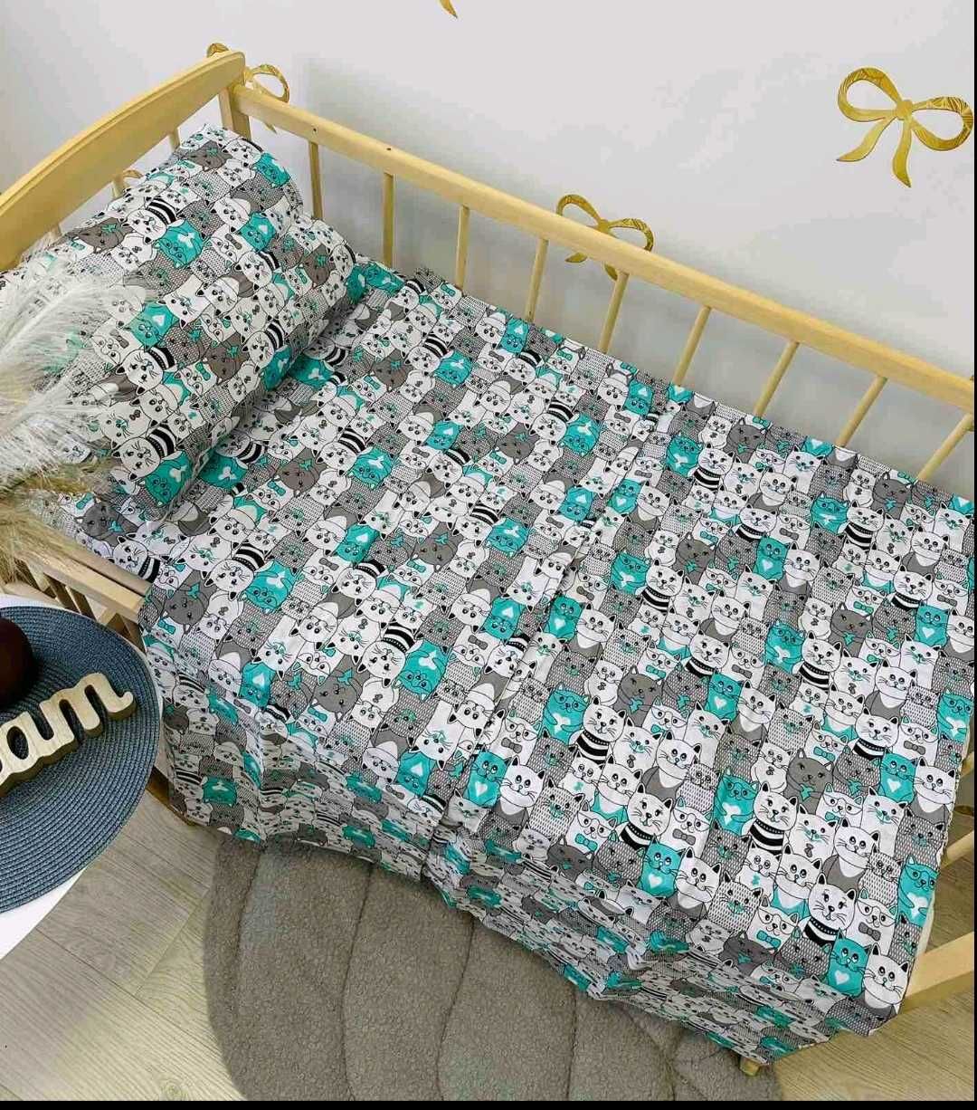 Комплект постільної білизни в дитяче ліжечко Постельное белье