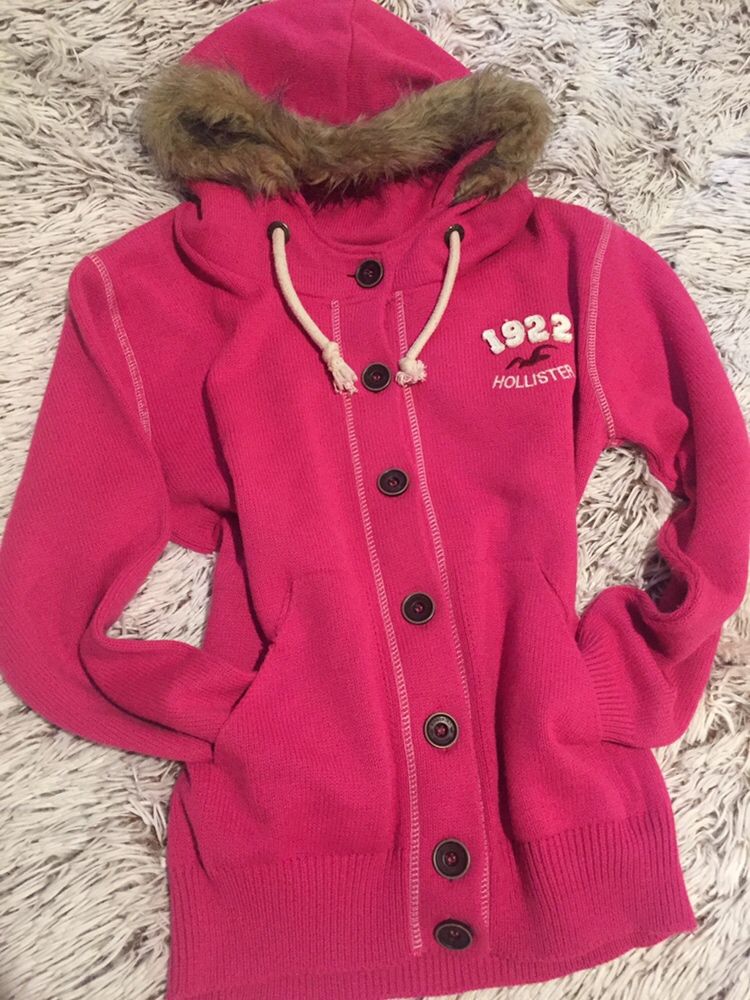 Bluza , swetr z kapturem Hollister