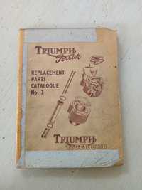 Livro: Catálogo oficial Tirumph de peças para Terrier & Tiger Cub 1956