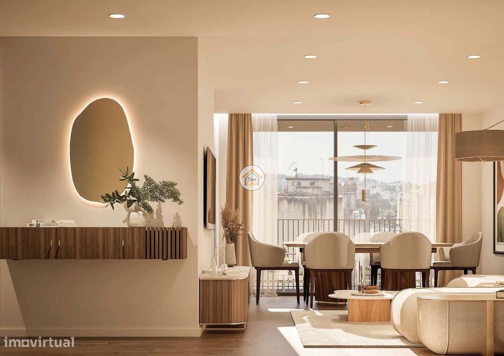 Apartamento T2 de luxo em condomínio exclusivo – Páteo 1896