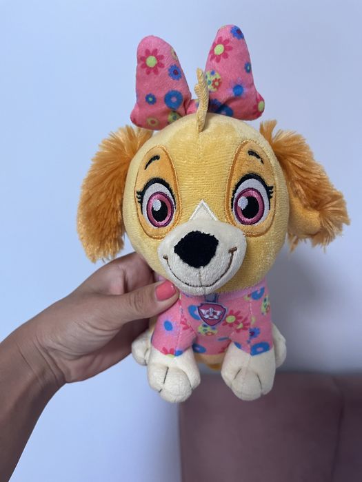Мʼяка іграшка Скай собачка мягкая игрушка Щенячий патруль
