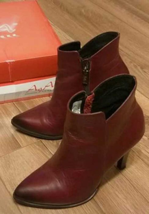 Botki na obcasie roz. 38 polski producent AGA