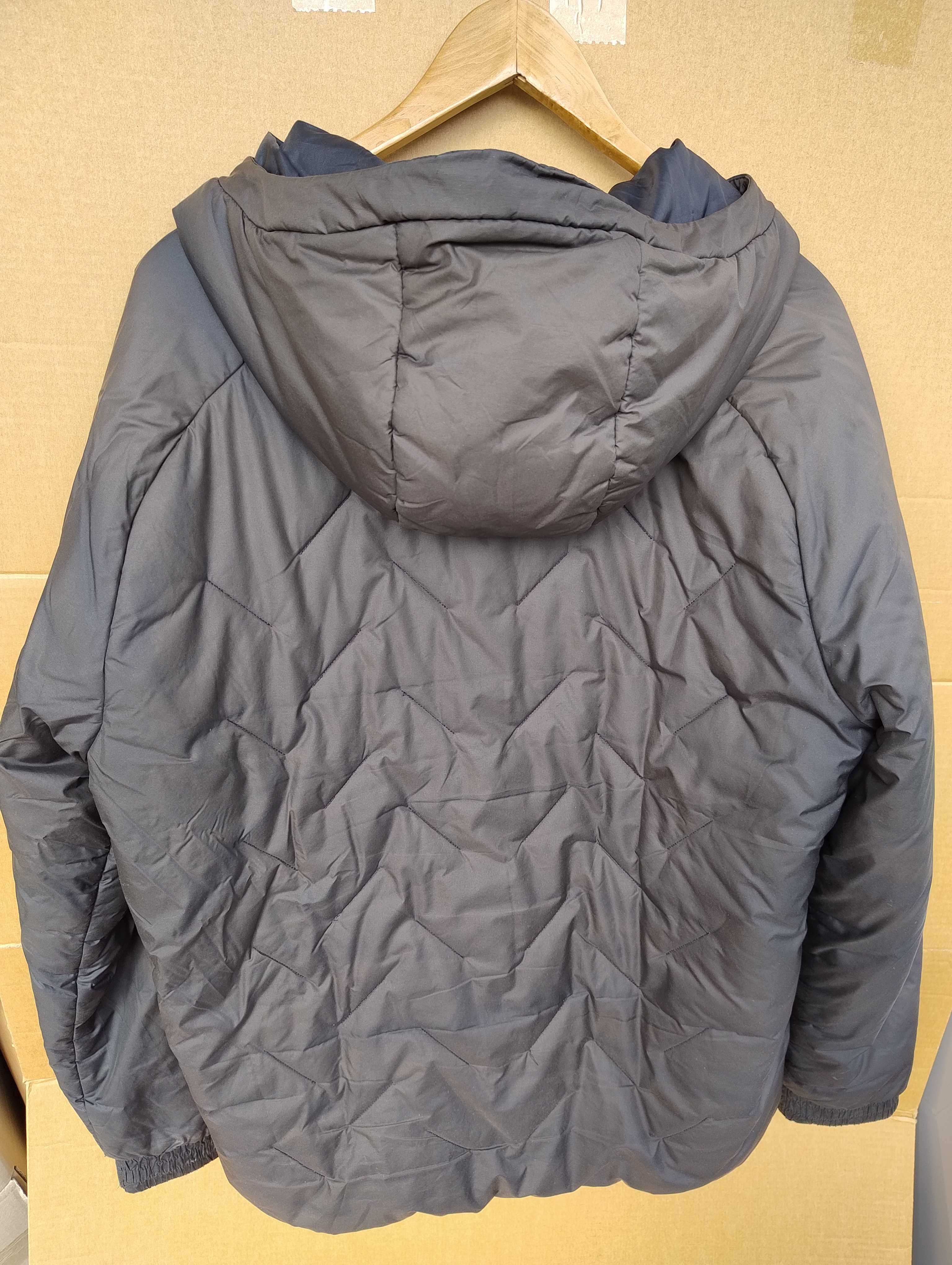 Sweter Jacob K.M. the origin, markowy XL, 50% wełna, kurtka Adidas L