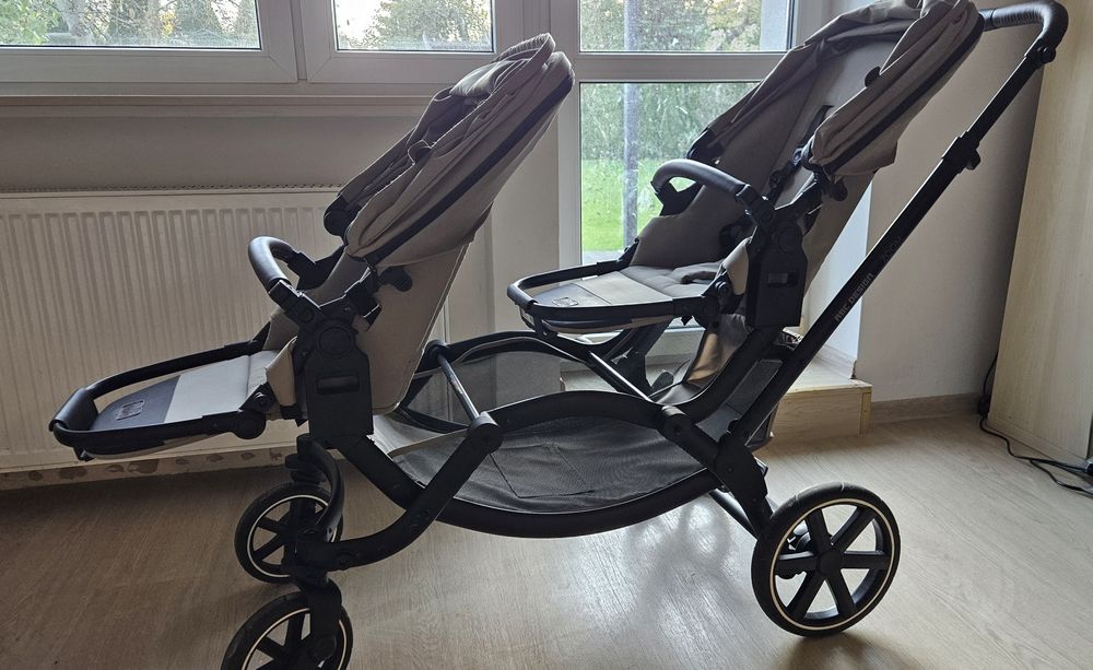 Wózek spacerówka ABC DESIGN ZOOM 2 Podwójny -  Bliźniaczy OKAZJA!