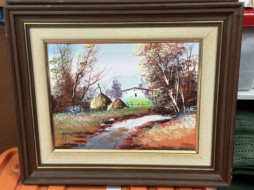 Quadro decorativo com moldura