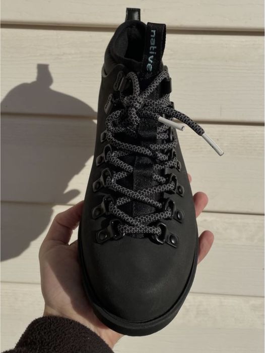 Native fitzsimmons citylite black натіви нативи нейтіви черевики