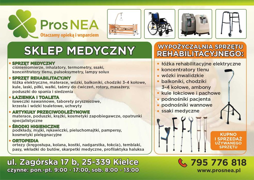 Łóżko rehabilitacyjne elektryczne VERMEIREN CLUB D medyczne zabudowane